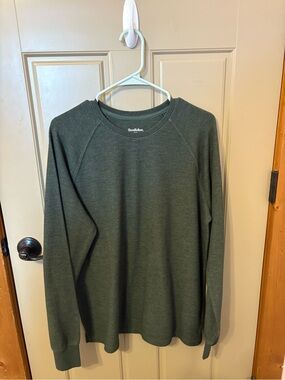 Goodfellow & Co Men's Dark Olive Crewneck Pullover
